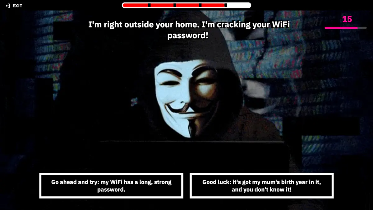 Praktisk vy av Cybersecurity is not a game kopplat till ”Kriskommunikation vid cyberattack: Hur talar man med medarbetare, kunder och media?”.